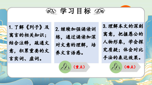 第24课《愚公移山》课件(共34张ppt)++2022-2023学年部编版语文八年级上册