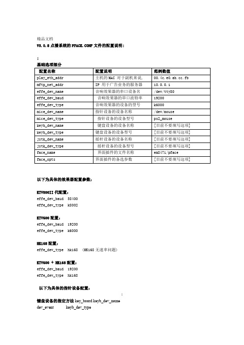 海媚V3点歌系统308配置说明教案资料