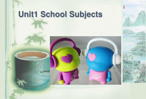 人教新起点小学英语三年级下册《Unit-1-School-Subjects》PPT课件