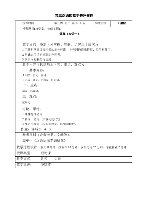 现代汉语应用常识第3讲