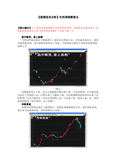 【股票技术分析】时间周期算拐点