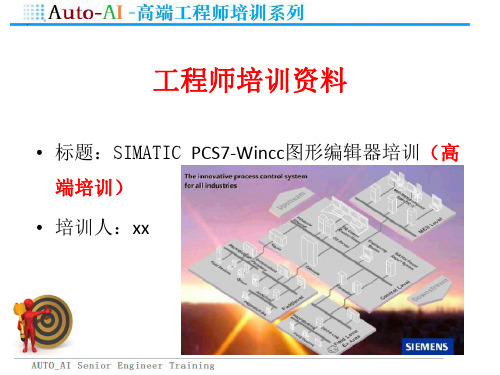 SIMATIC PCS7-Wincc图形编辑器培训(高端培训)