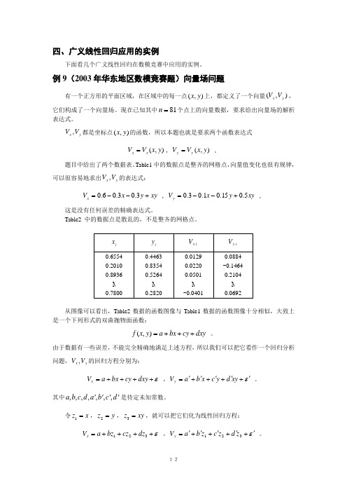 回归分析在数模竞赛中的应用-3