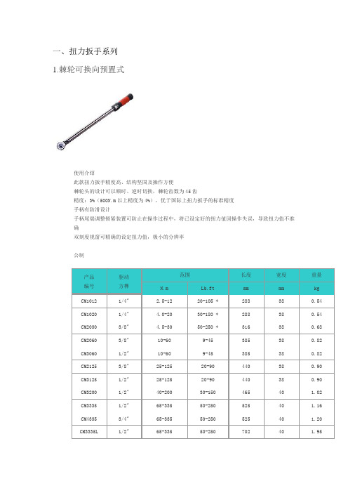 NovaTork诺特扭力扳手