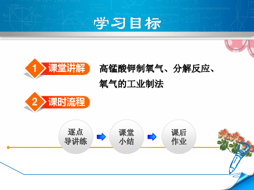 科学版九年级化学上册《高锰酸钾制氧气》ppt课件