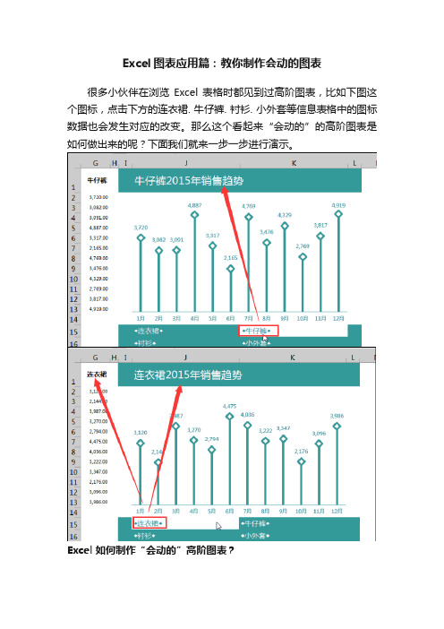 Excel图表应用篇：教你制作会动的图表