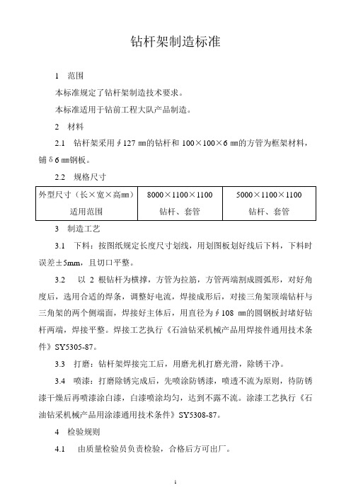 加工制造产品标准汇编