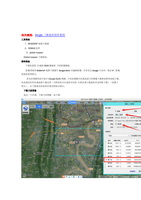 3Dmax三维地形图制作教程