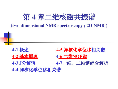 4.二维核磁共振谱1(12)