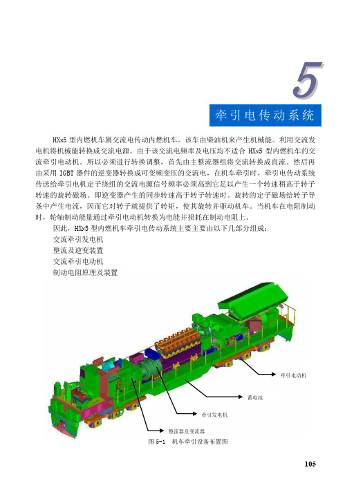 HXN5牵引电传动系统