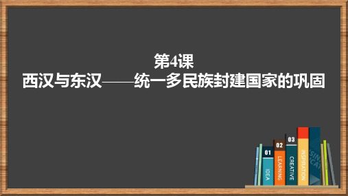 《西汉与东汉——统一多民族封建国家的巩固》PPT免费优秀课件