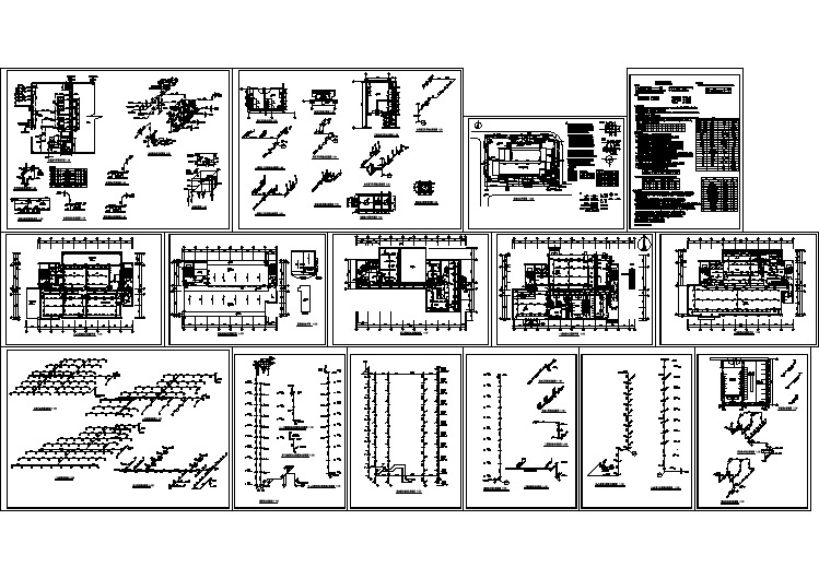 高层办公楼给排水设计施工图
