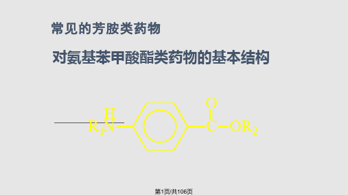 篇胺类药物分析PPT课件