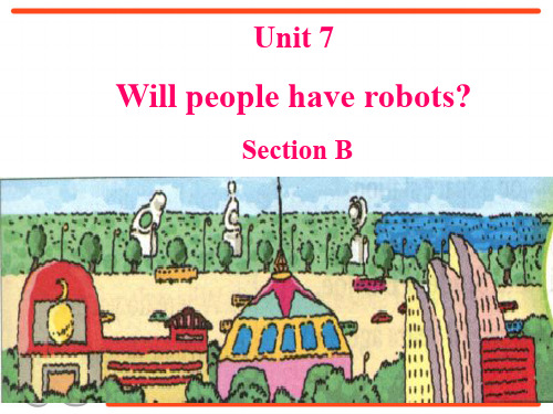 人教英语八年级上册 Unit7Section B1 1a-1e(共19张PPT)