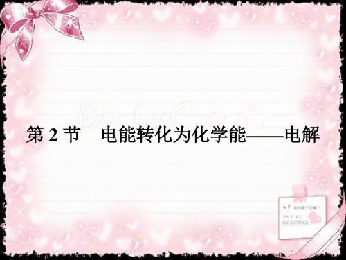 2018-2019学年高中化学选修化学反应原理(鲁科版)课件：第1章 化学反应与能量转化1.2.1