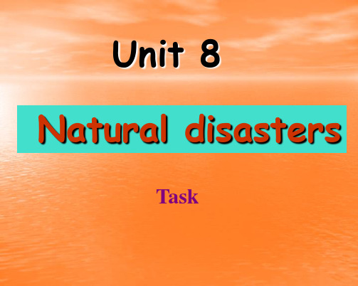 牛津译林版八年级英语上册课件:Unit 8 Task(共29张PPT)