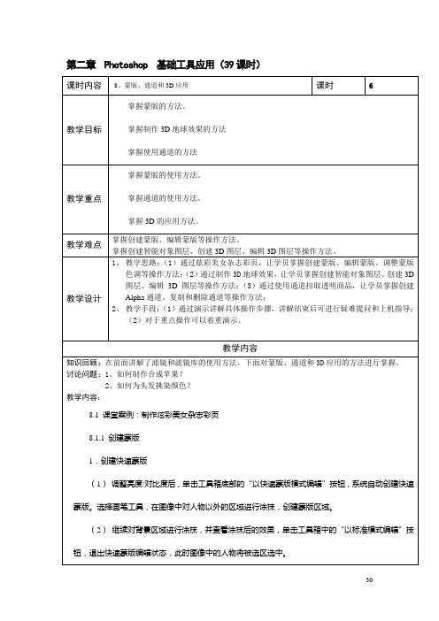 第二章 Photoshop 基础工具应用