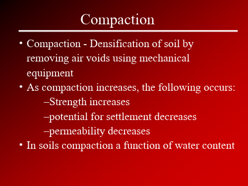 compaction