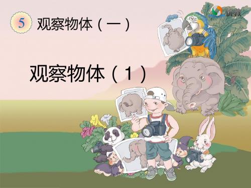 《观察物体(一)》教学课件