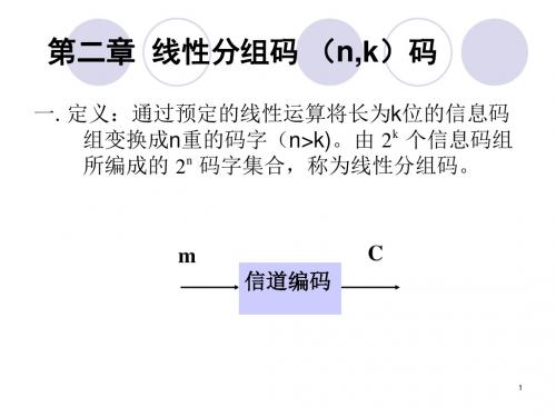 线性分组码