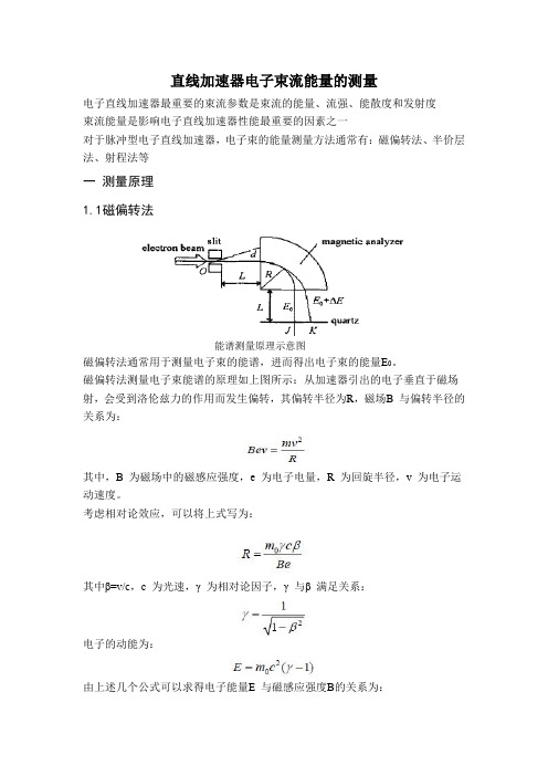 电子束流能量测量