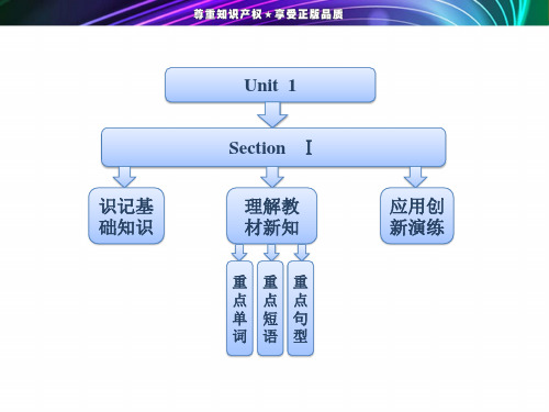 Unit  1  Section  Ⅰ  Reading