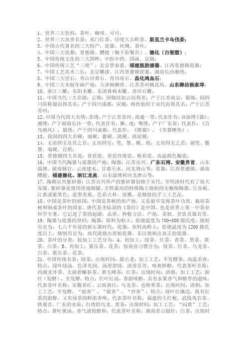 中国特色产品介绍Microsoft Word 文档