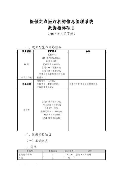 医保定点医疗机构信息管理系统方案