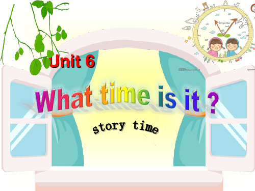 三年级英语下册课件-Unit 6 What time is it(Story time)(43)-译林版
