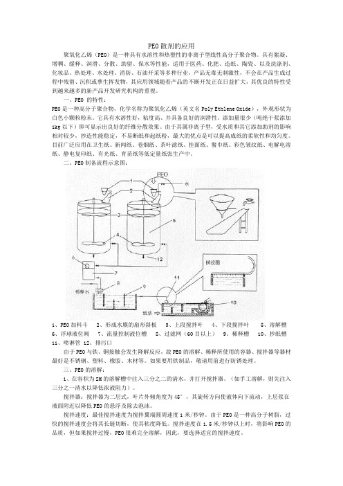 分散剂PEO