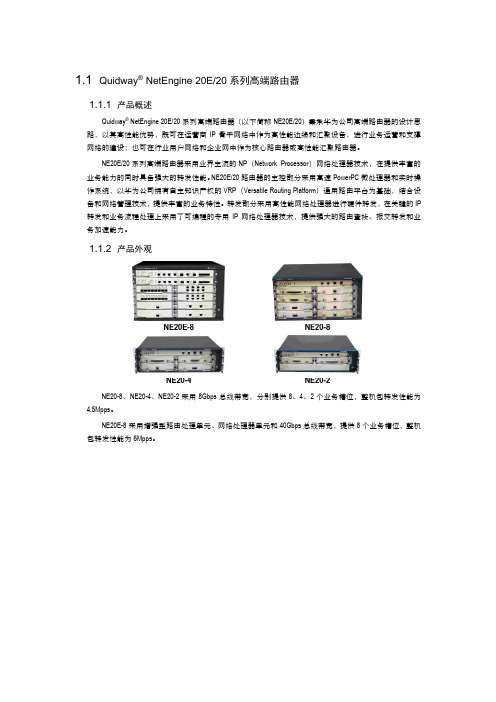 NE20路由器