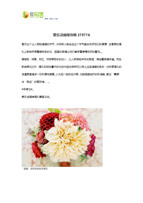 爱乐活婚嫁攻略273776