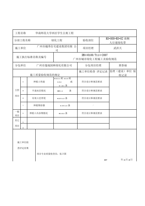 2种植土回填验收记录--(适用于种植土覆盖后验收)H.1.2