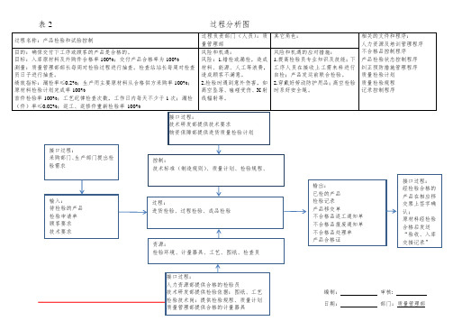 检验过程分析图(模版)