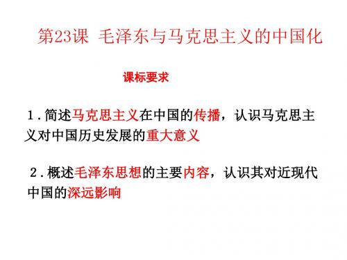 岳麓版高中历史必修三 PPT课件 课件(课件+学案+教案孔子与老子等75份) 岳麓版16