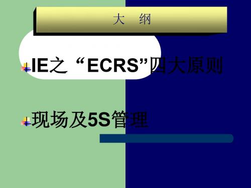 IEECRS四大原则精品文档