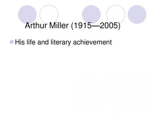 Arthur Miller