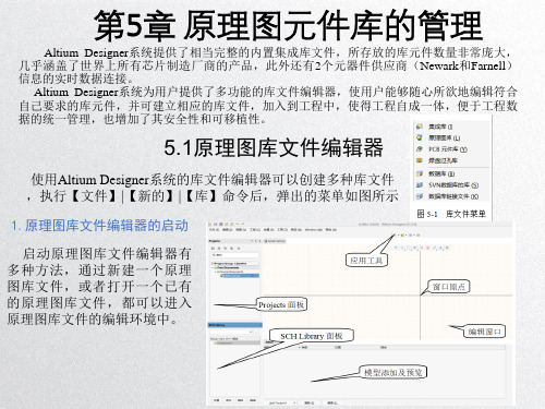 第5章 原理图元件库的管理 