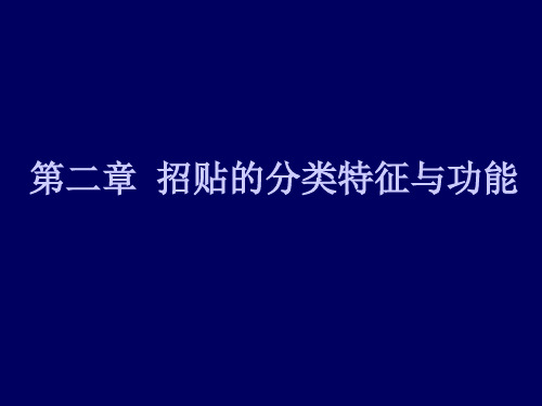 第二章 招贴的分类特征与功能