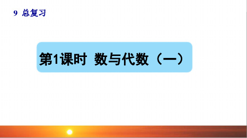 人教部编版三年级数学下册总复习数与代数课件