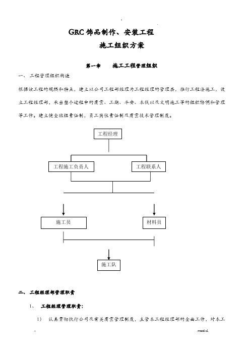 GRC施工方案