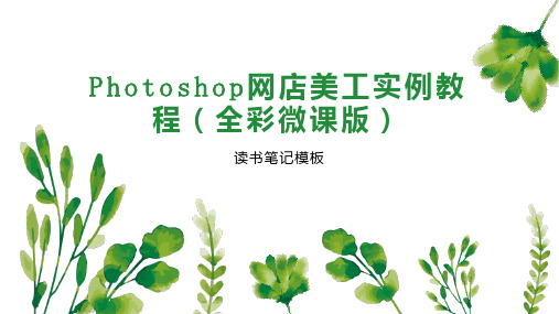 Photoshop网店美工实例教程(全彩微课版)