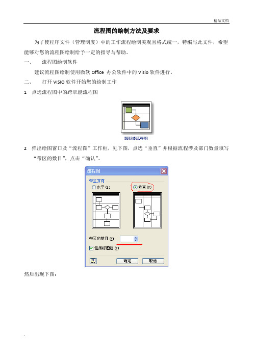 流程图的画法及要求