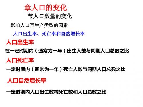 人口的数量变化PPT课件(上课用)43 人教课标版