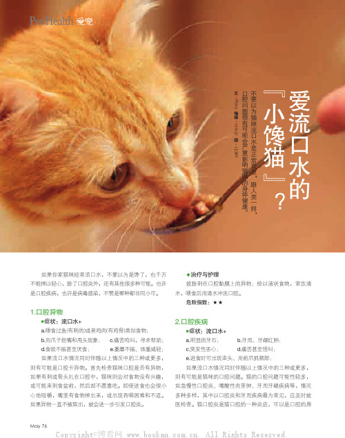 爱流口水的“小馋猫”？