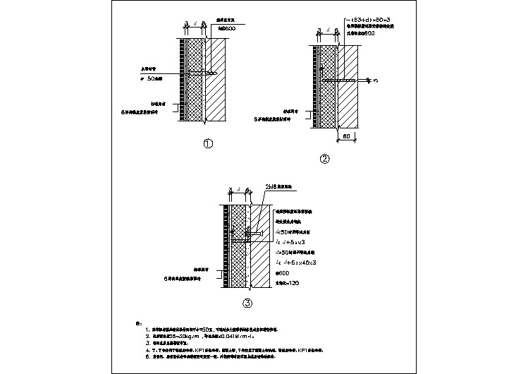 建筑构造节点详图   墙身   P435结构详图