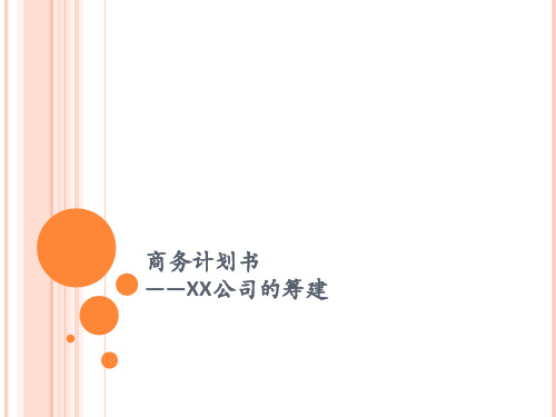某公司筹建商务计划书