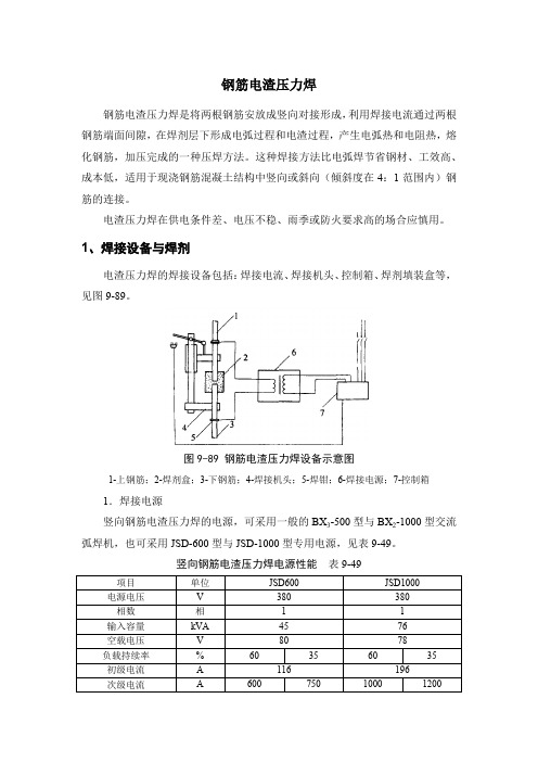 4.钢筋电渣压力焊