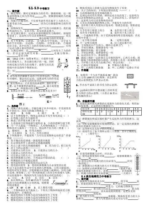 第5讲熟悉而陌生的力