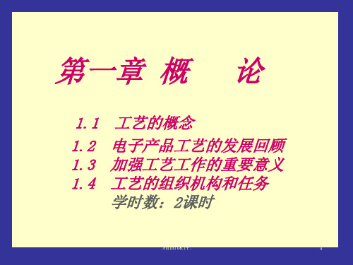 培训课件电子工艺培训教材01.ppt